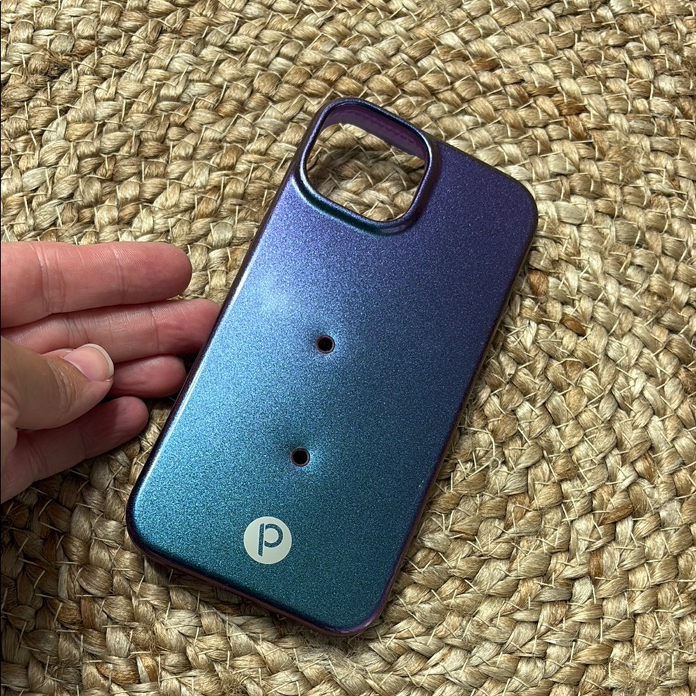 Loopy Case Blue Green Gradient iPhone Case